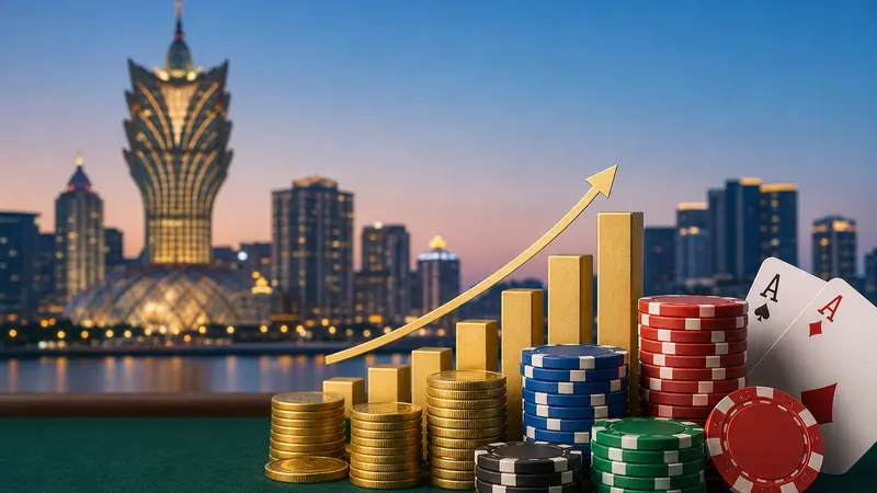 Pendapatan Kasino Macau Juli Menurun YoY, Namun Membaik dari Juni